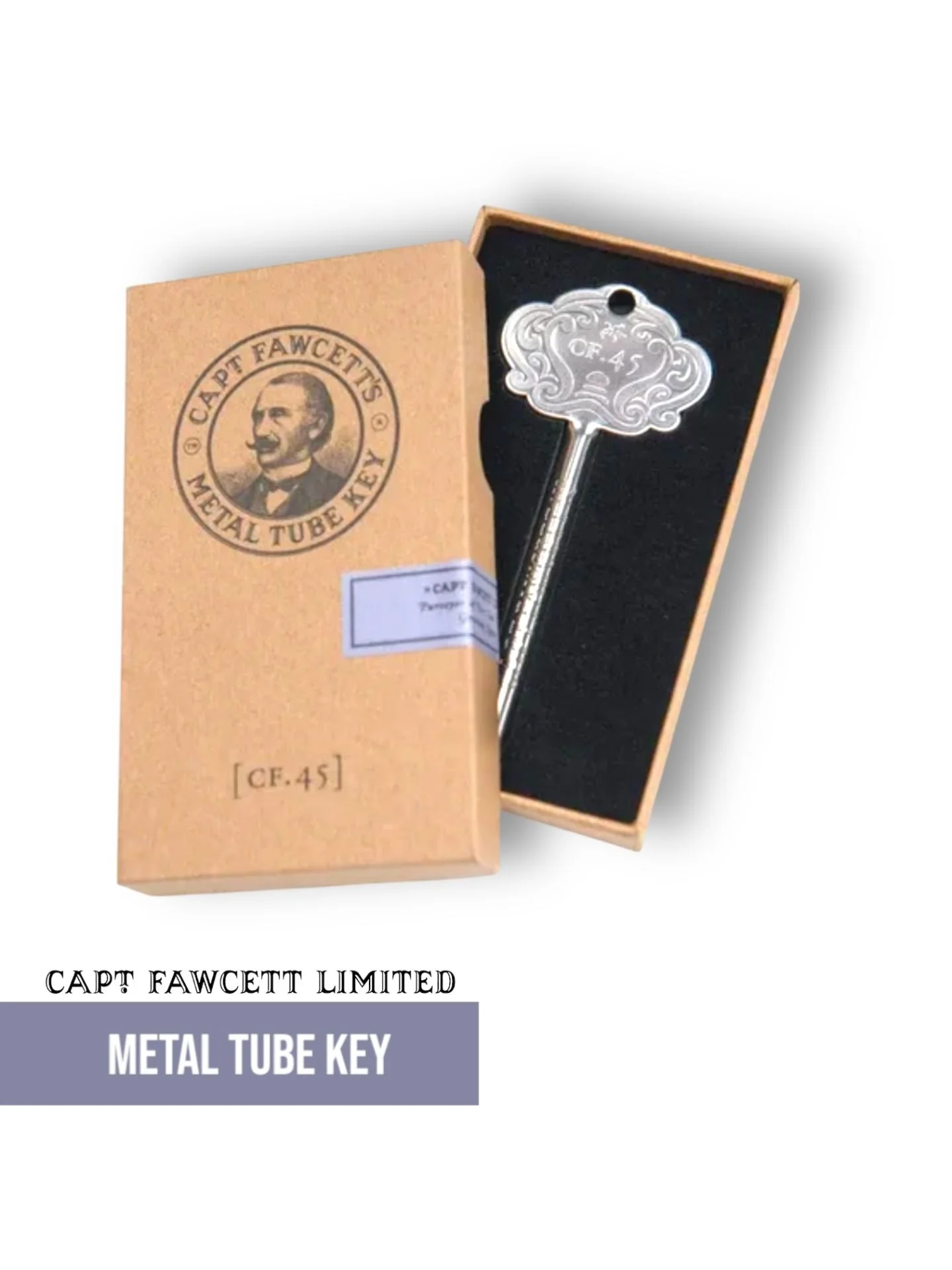 Captain Fawcett Metal Tube Key - Image 4