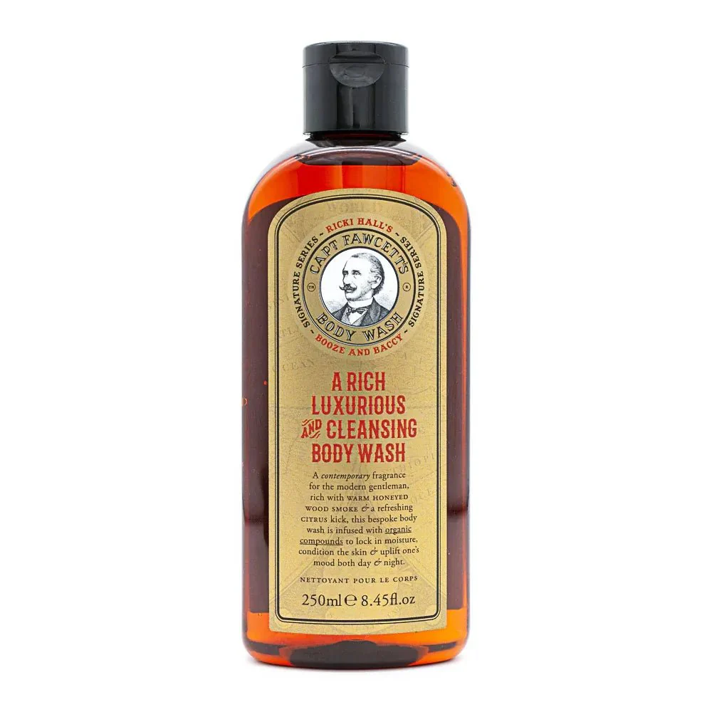 Captain Fawcett Ricki Hall's Booze & Baccy Body Wash - Image 3