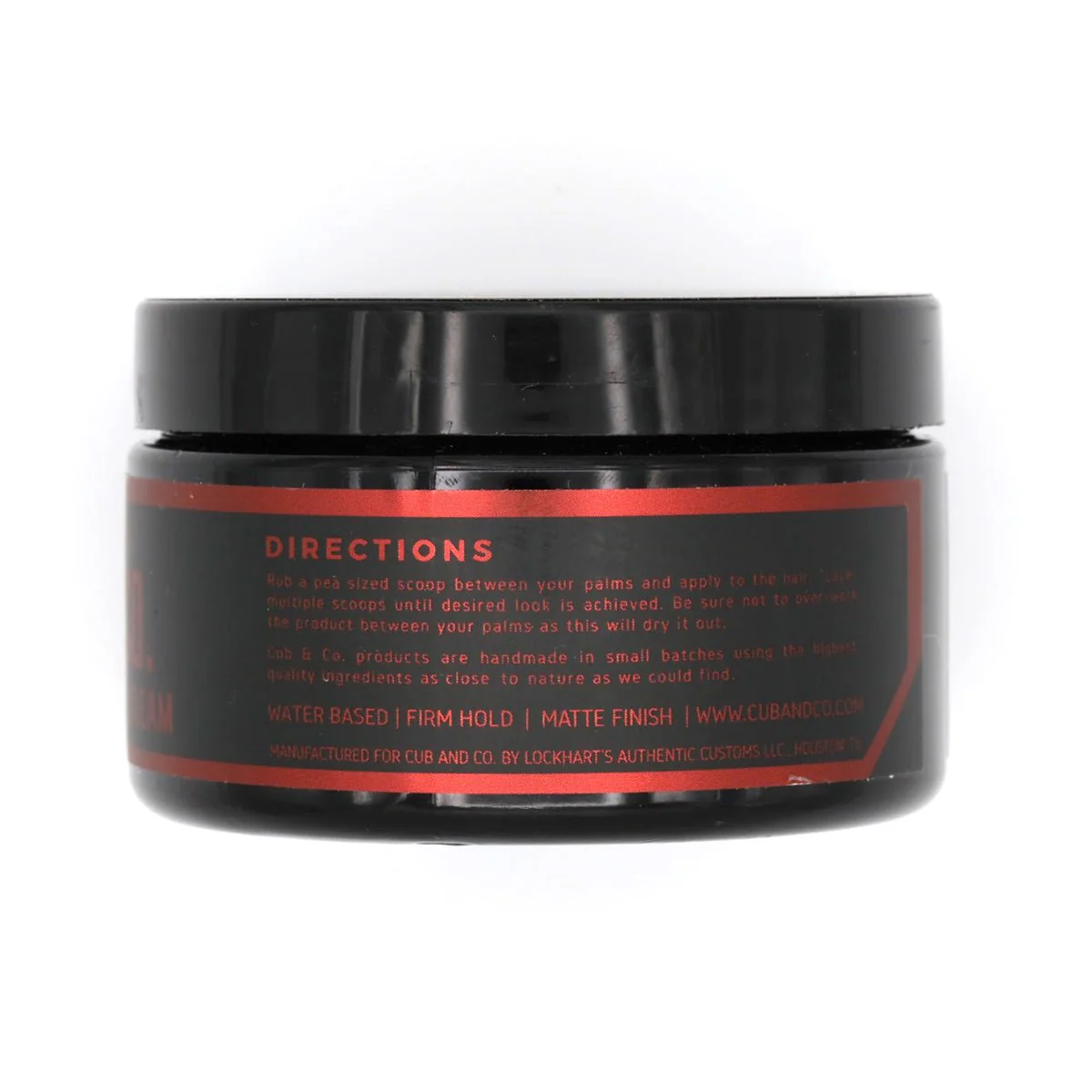 Cub & Co. Matte Styling Cream - 4 oz Jar! - Image 5