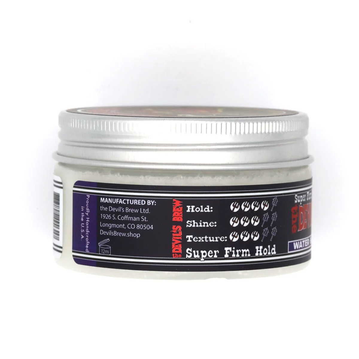 Devil's Brew Super Firm Water Based Pomade - Image 6