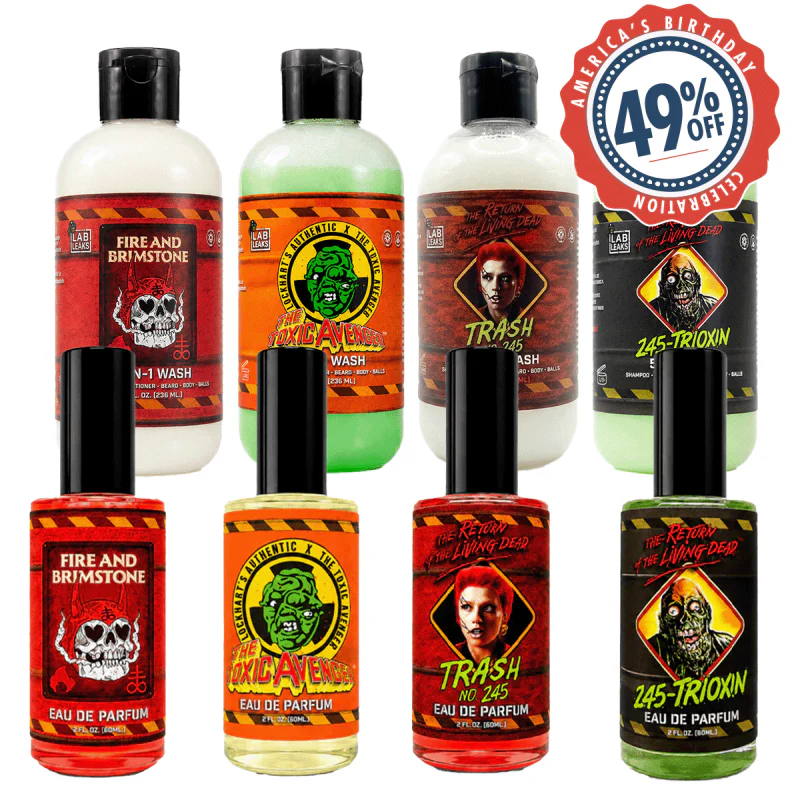 Lab Leaks 2oz EDPs + Body Wash Collection - America's Birthday Deal