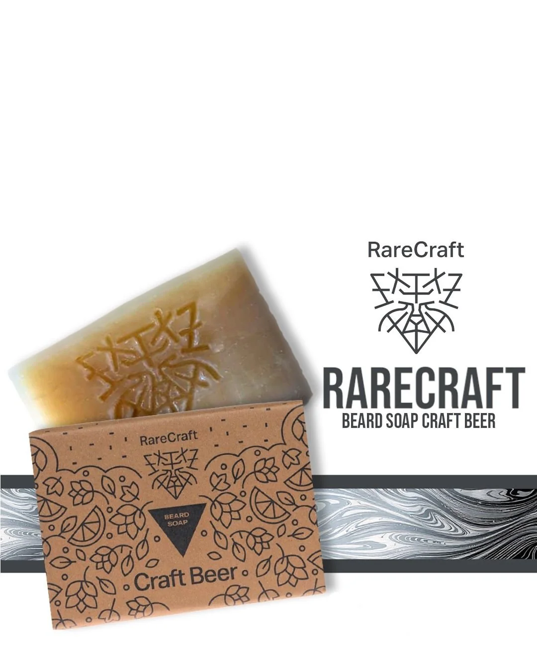 RareCraft Beard Soap Craft Beer
