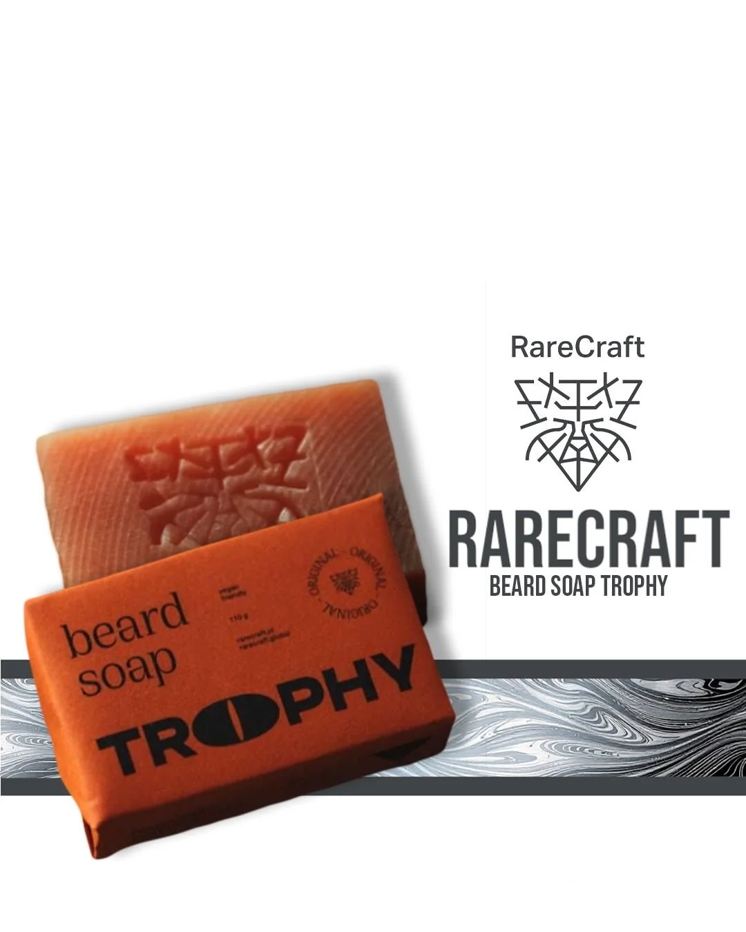 RareCraft Beard Soap Trophy