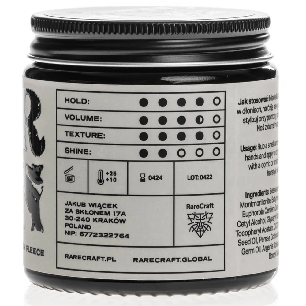 RareCraft Harden Clay Pomade - Image 3