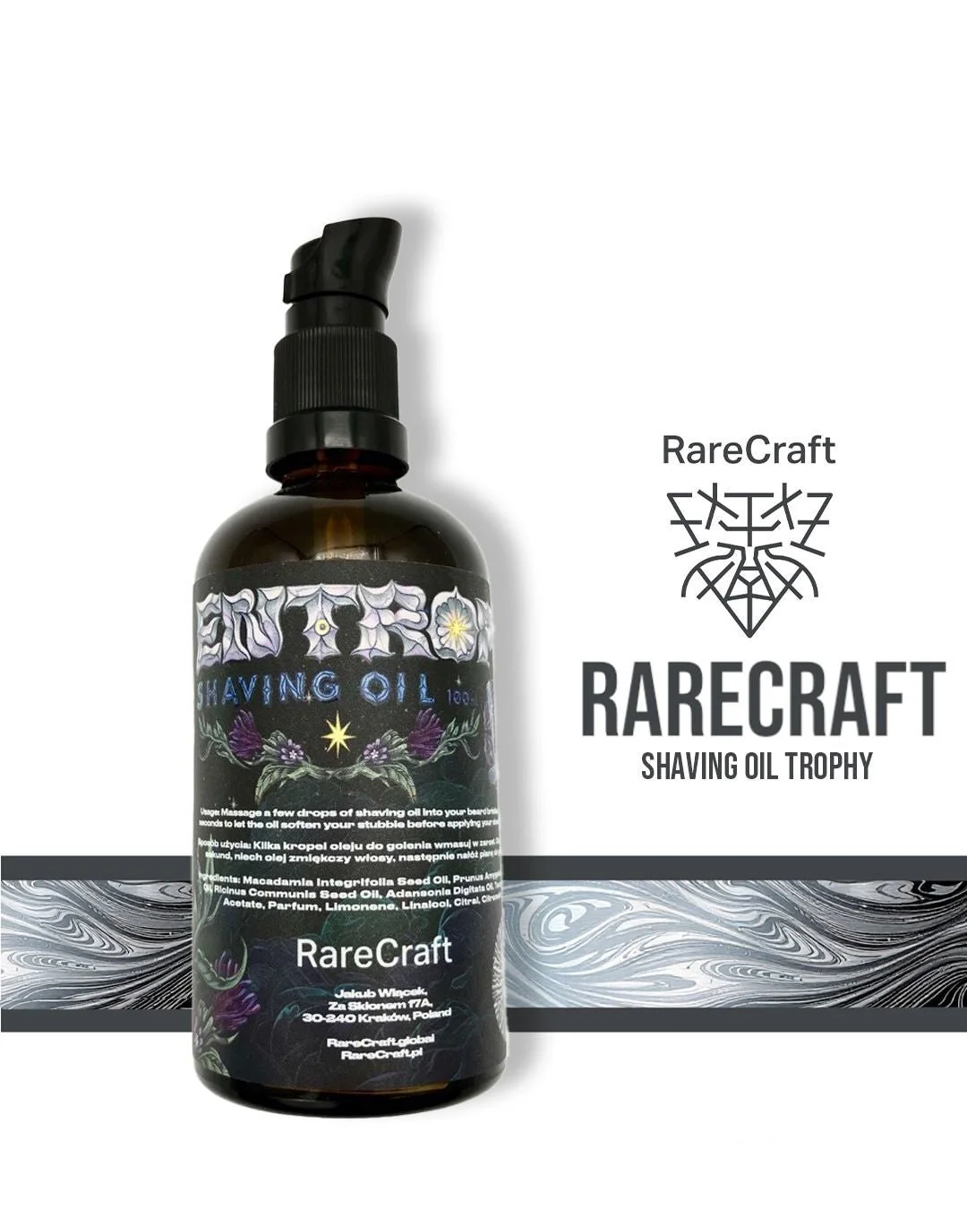 RareCraft Shaving Oil Entropy