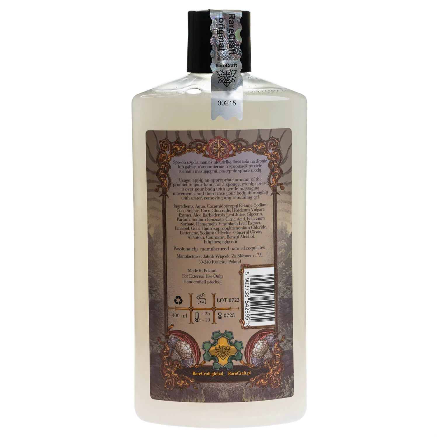 RareCraft Shower Gel Tortuga - Image 2