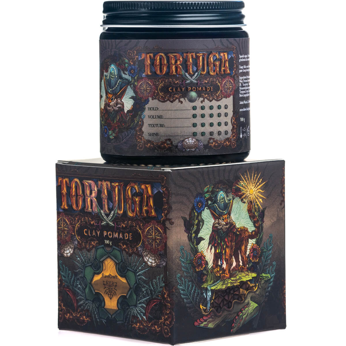 RareCraft Tortuga Clay Pomade - Image 2