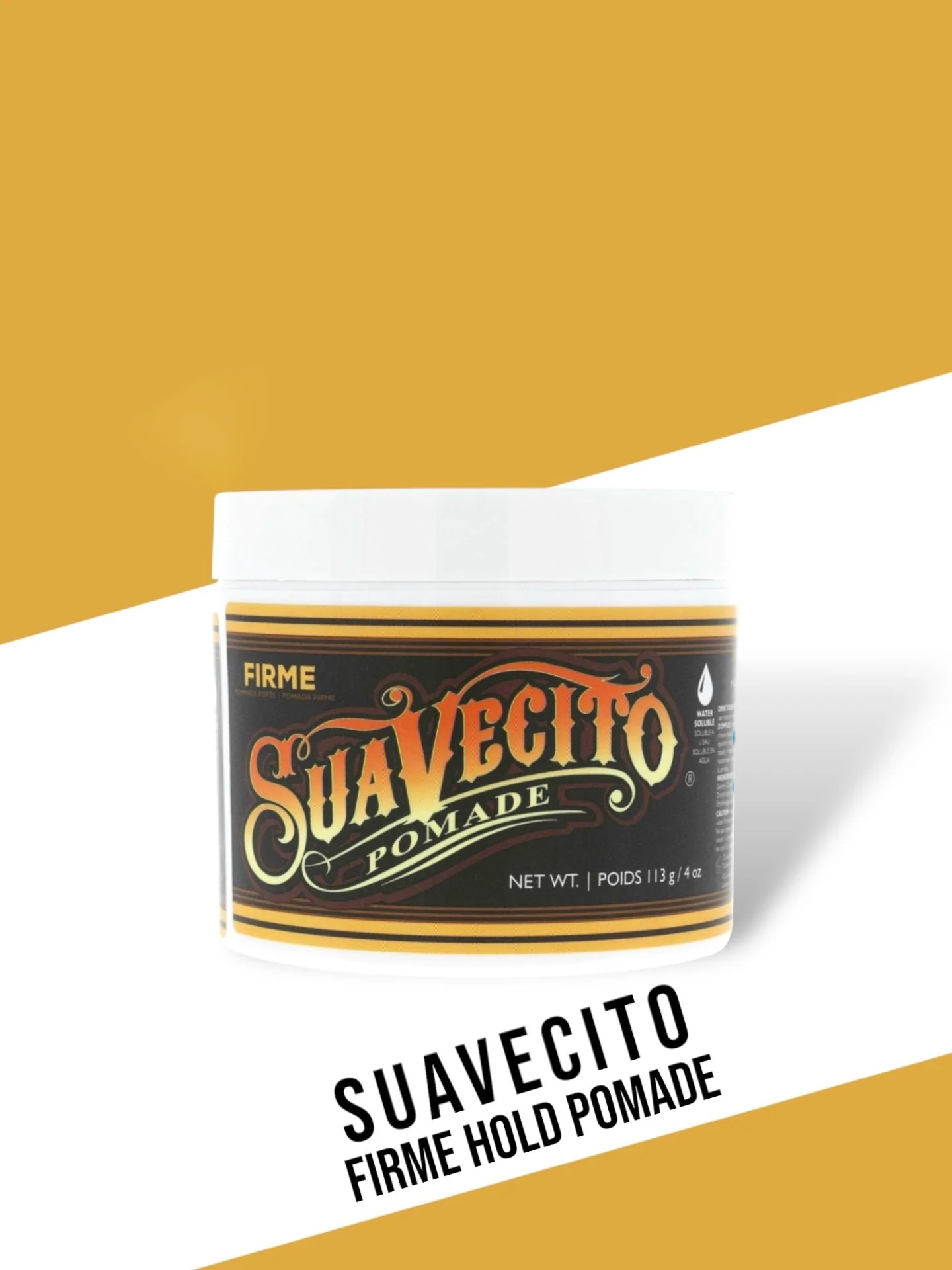 Suavecito Firme Hold Pomade